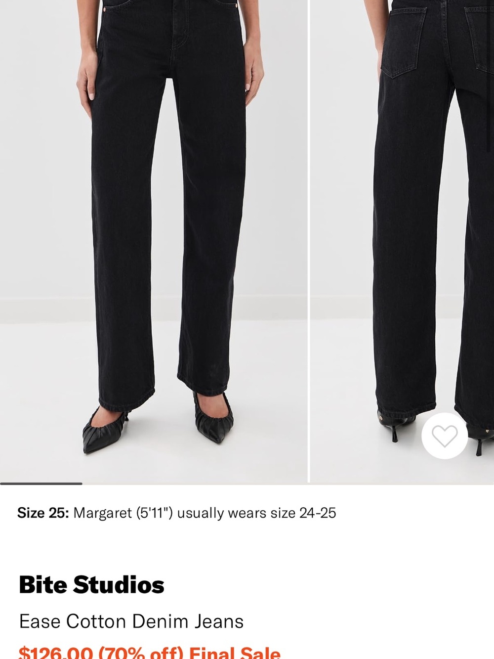 Bite studio Flare Denim Jeans